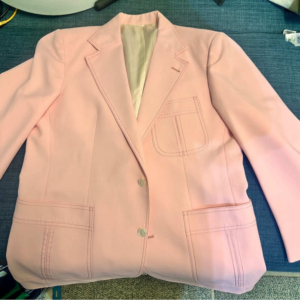 Morrie Geyer Elegant Pink Blazer